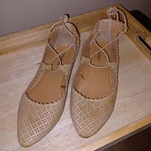 Maurices Beige Ballet Flats